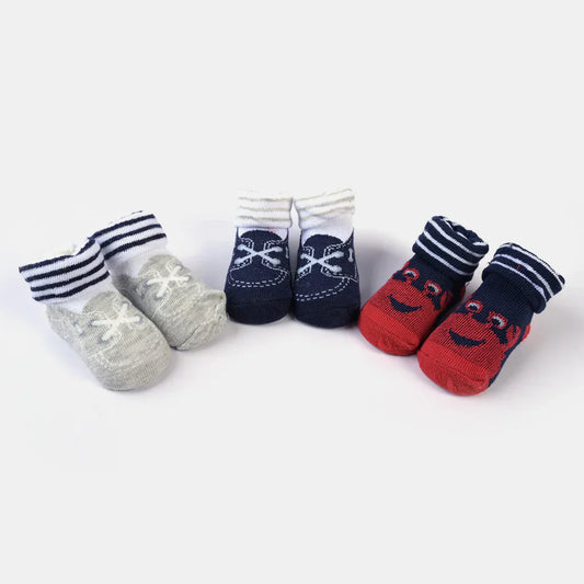 BABY BOY SOCKS PACK OF 3 GIFT SET