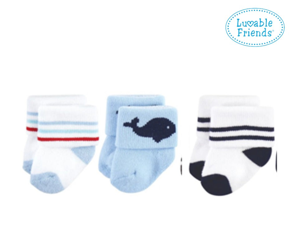 LUVABLE FREINDS PACK OF 3 SOCKS