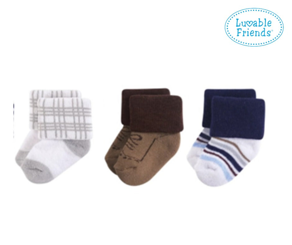 LUVABLE FREINDS PACK OF 3 SOCKS