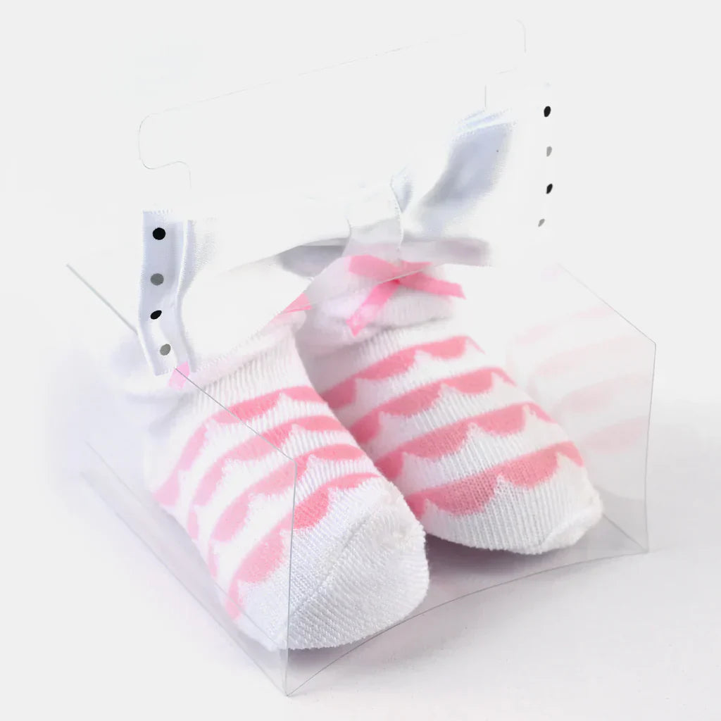 BABY GIRL SOCKS & HEADBAND PACK OF 3 GIFT SET