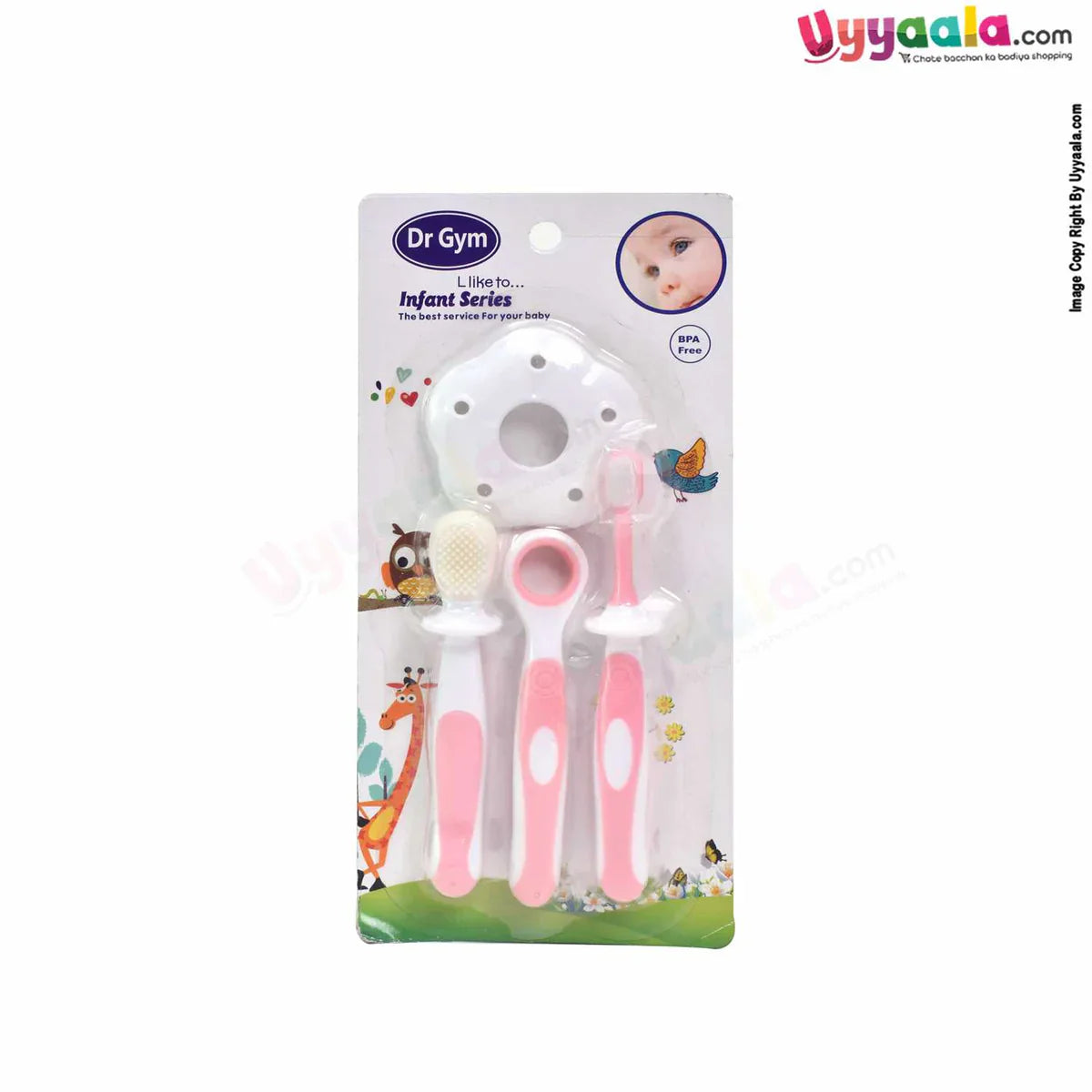 DR gym Baby Toothbrush Set Infant