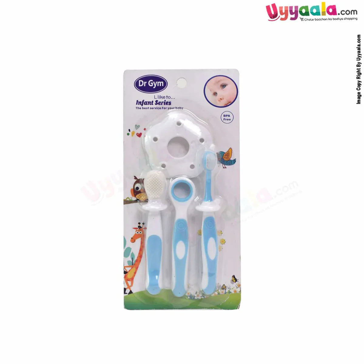 DR gym Baby Toothbrush Set Infant