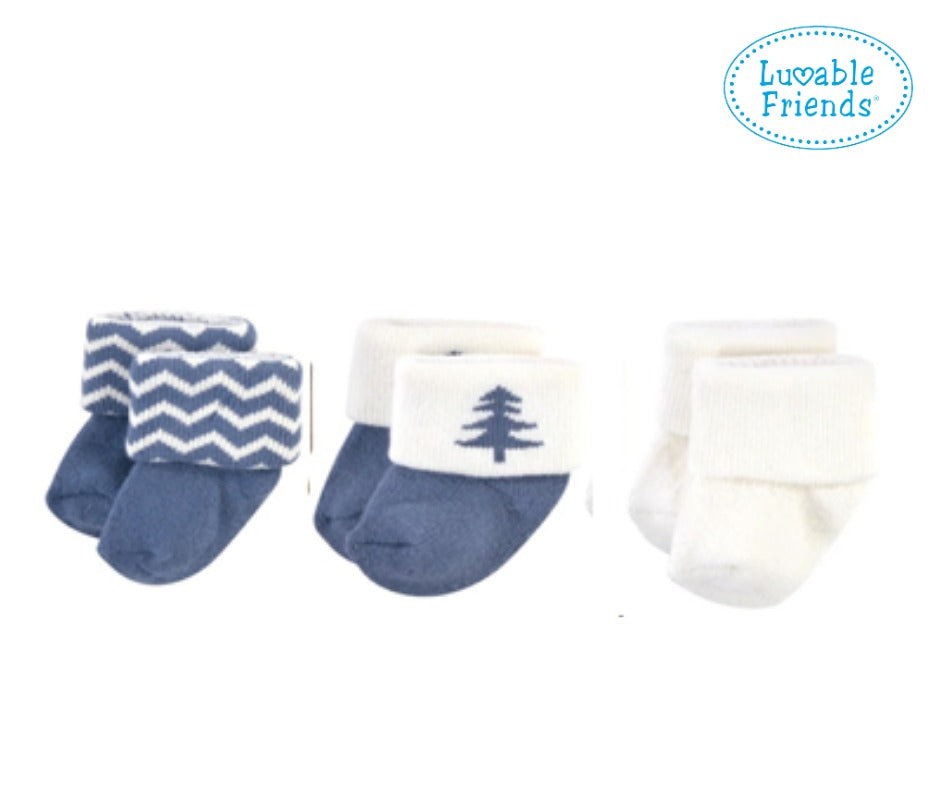 LUVABLE FREINDS PACK OF 3 SOCKS