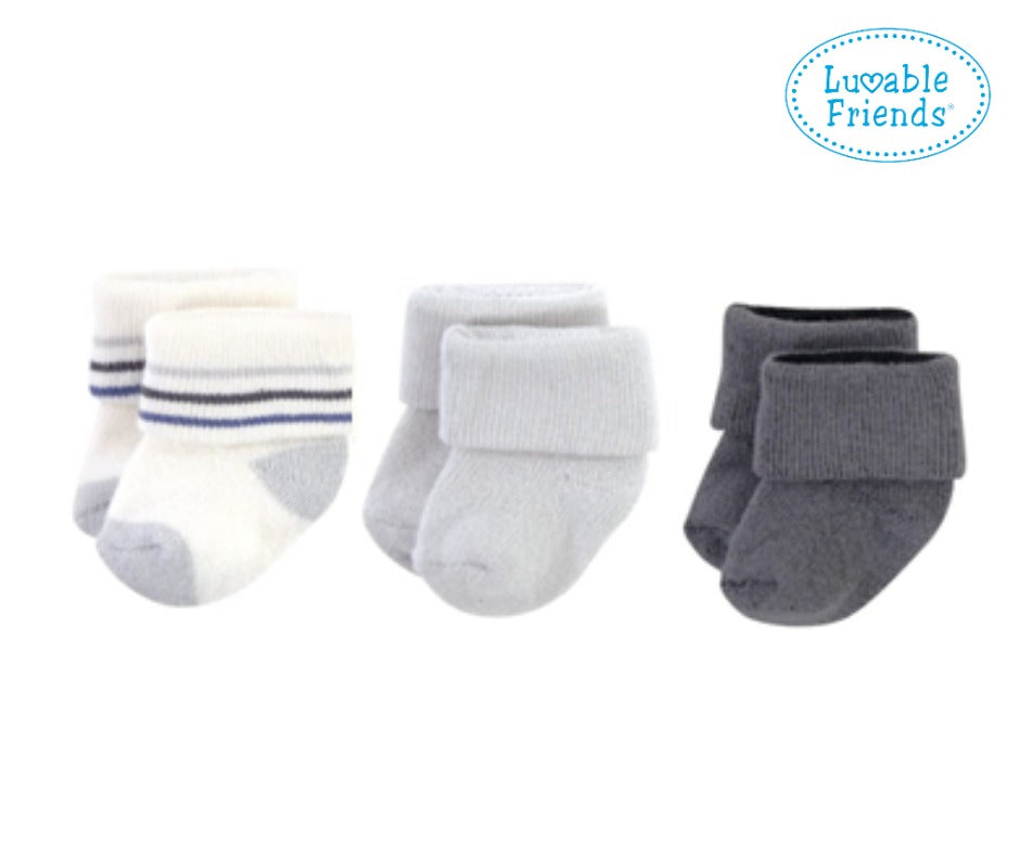 LUVABLE FREINDS PACK OF 3 SOCKS