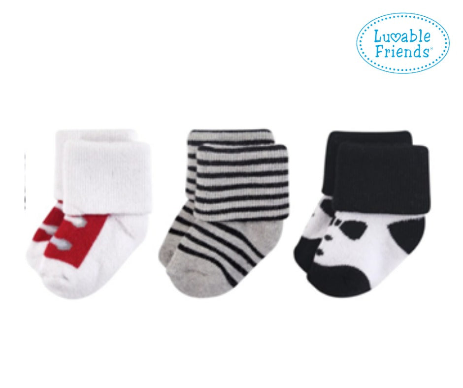 LUVABLE FREINDS PACK OF 3 SOCKS