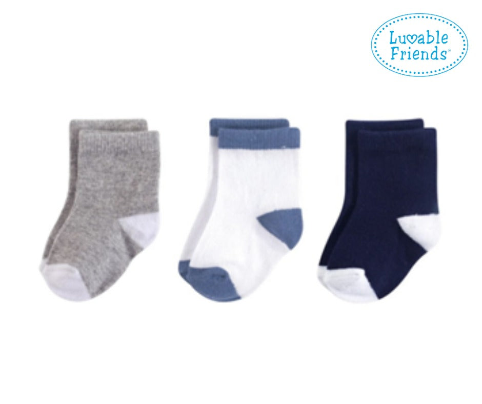 LUVABLE FREINDS PACK OF 3 SOCKS