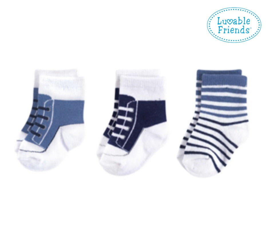 LUVABLE FREINDS PACK OF 3 SOCKS