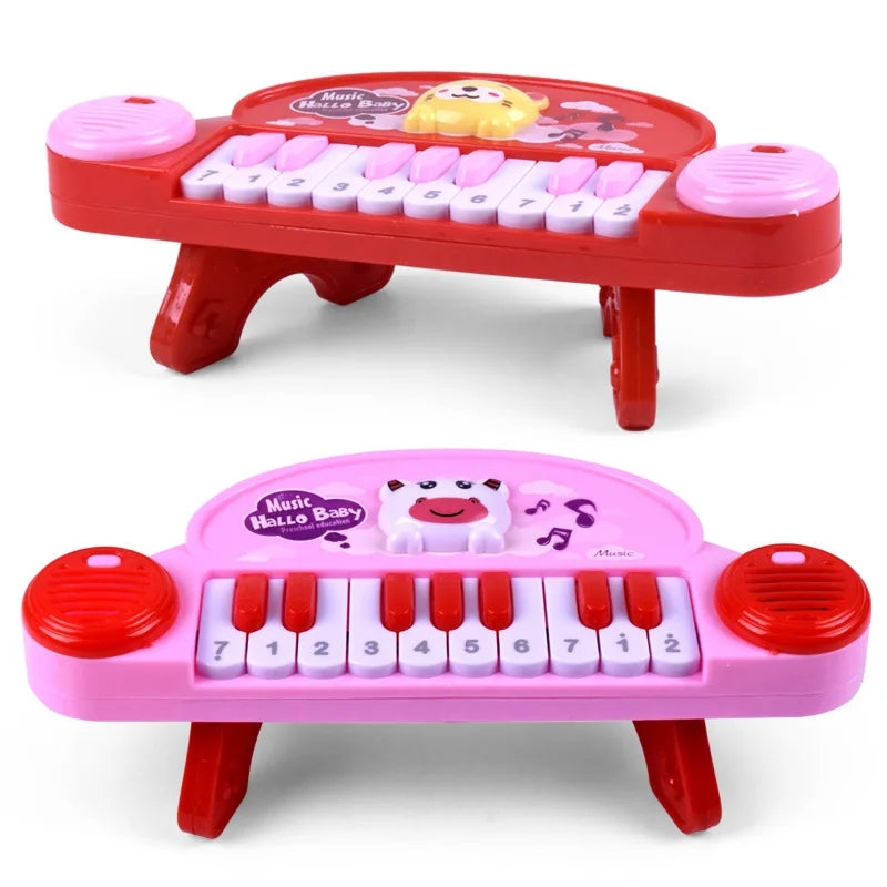 New Baby Electronic Piano - Kids Cartoon Animal Keyboard Music Educational Toy