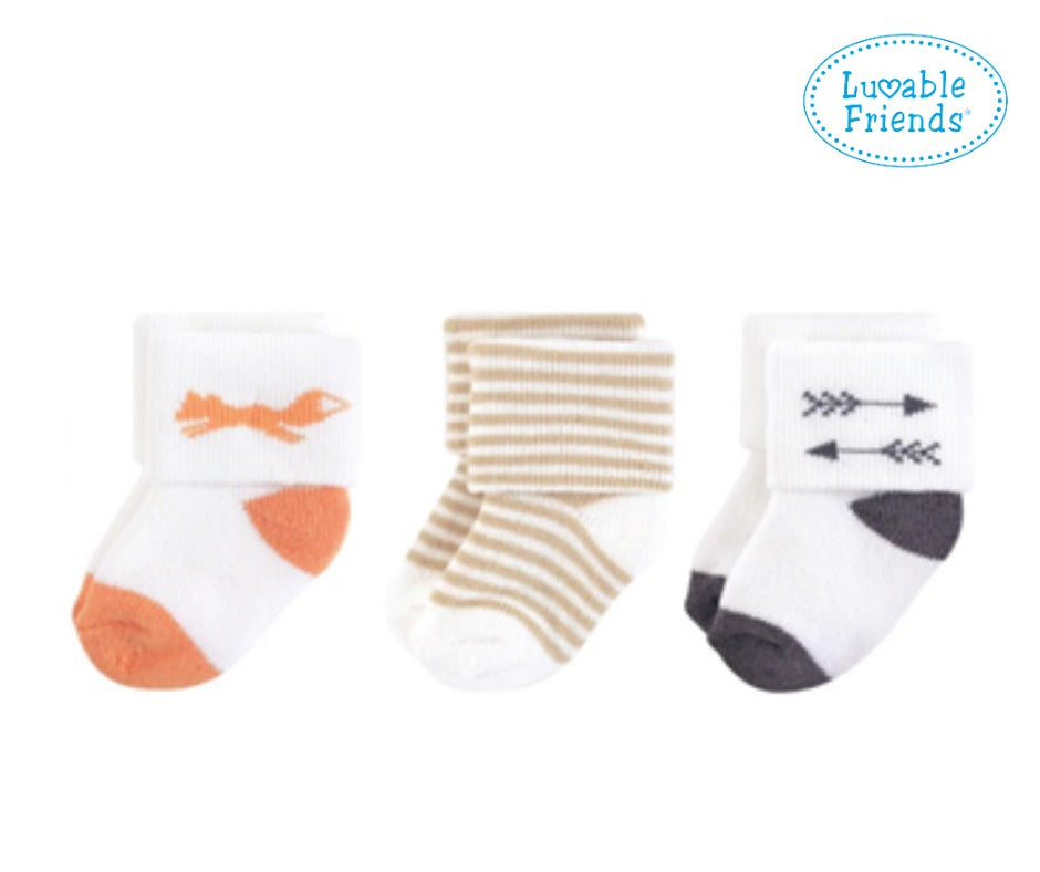 LUVABLE FREINDS PACK OF 3 SOCKS