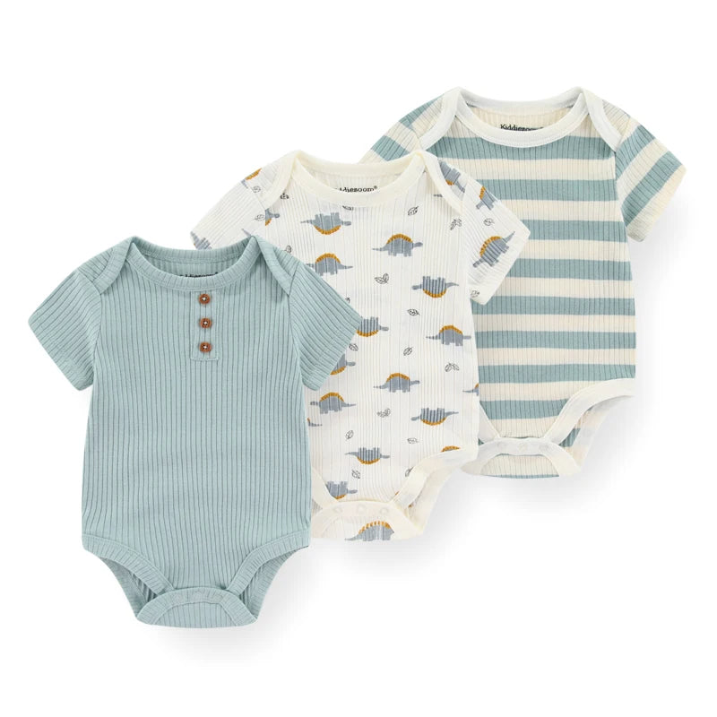 Newborn Cotton Baby Bodysuit Set