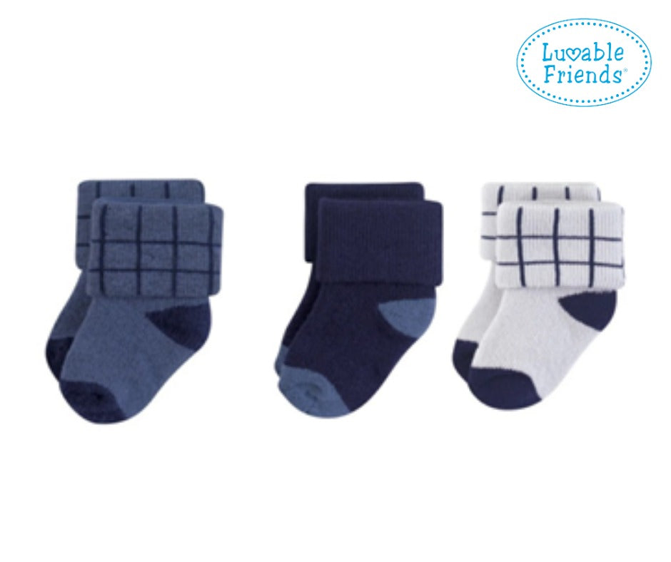 LUVABLE FREINDS PACK OF 3 SOCKS