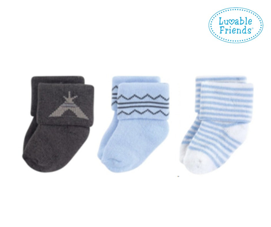 LUVABLE FREINDS PACK OF 3 SOCKS