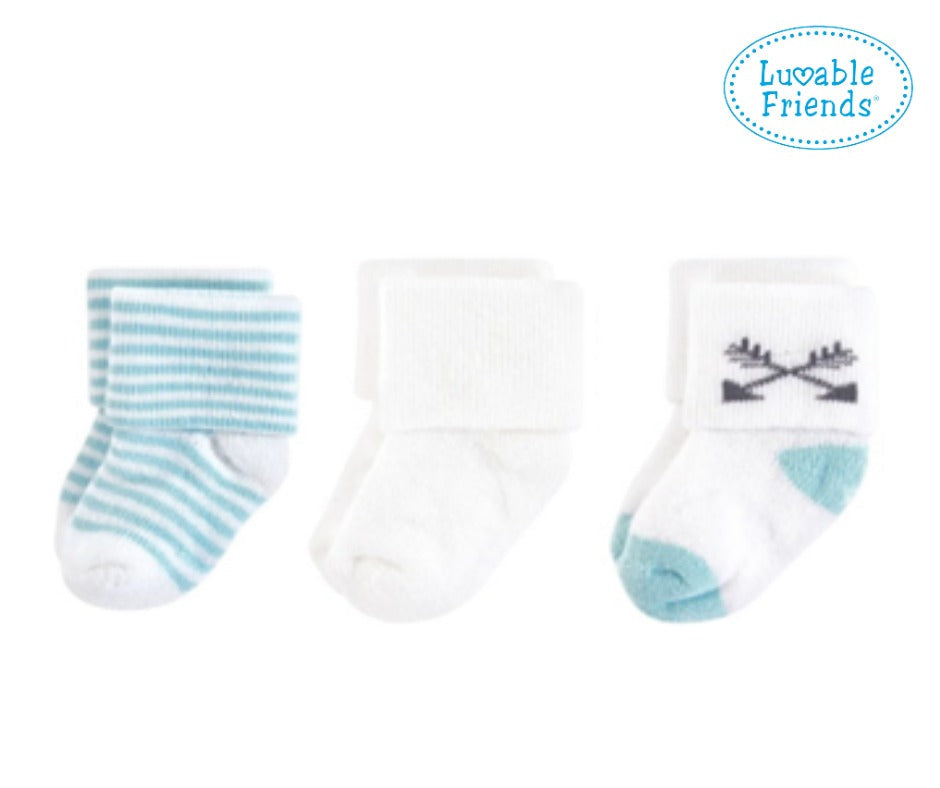 LUVABLE FREINDS PACK OF 3 SOCKS