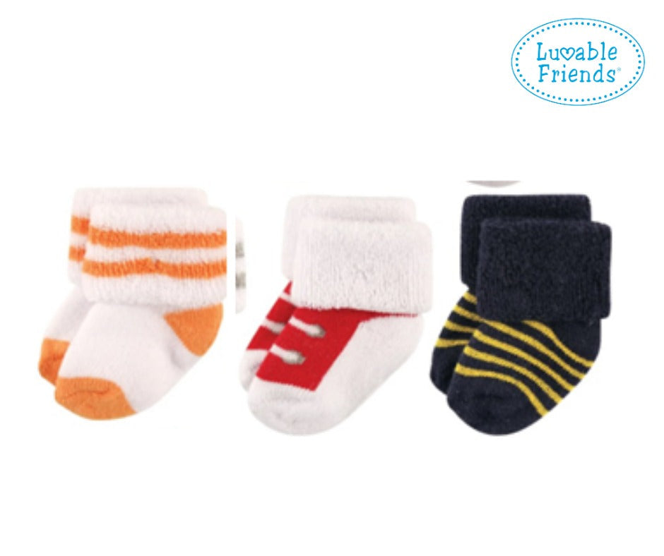 LUVABLE FREINDS PACK OF 3 SOCKS