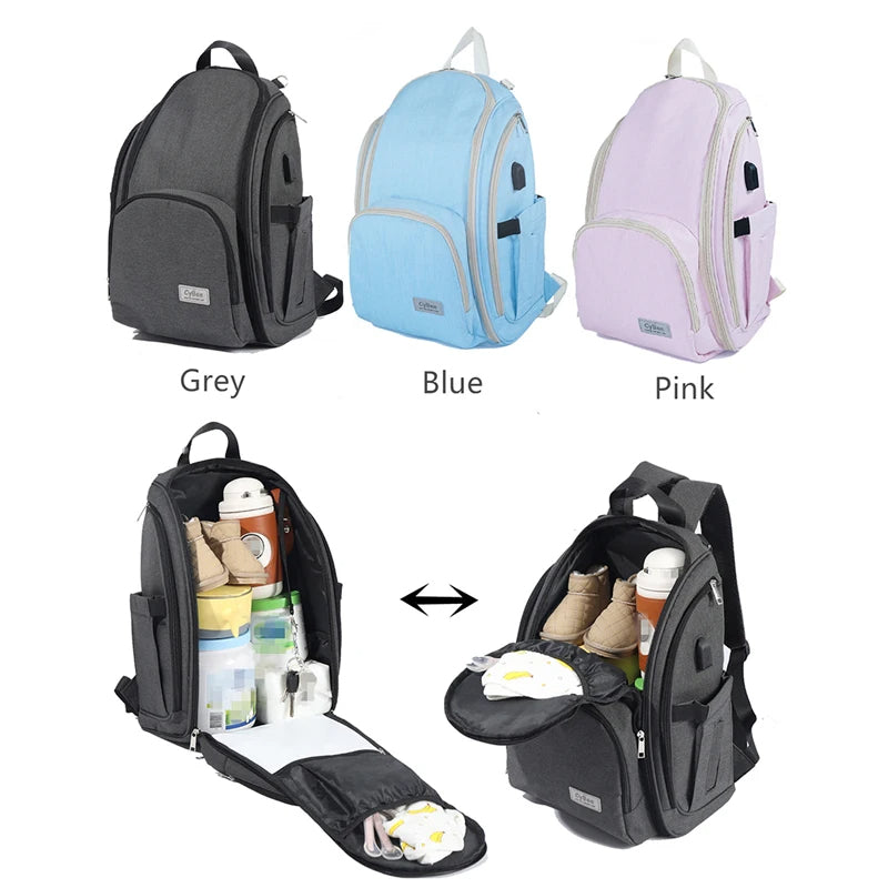 New Arrival: Large Capacity Multi-Function Waterproof Mommy Travel Bag - Maternity Diaper Bag for Baby