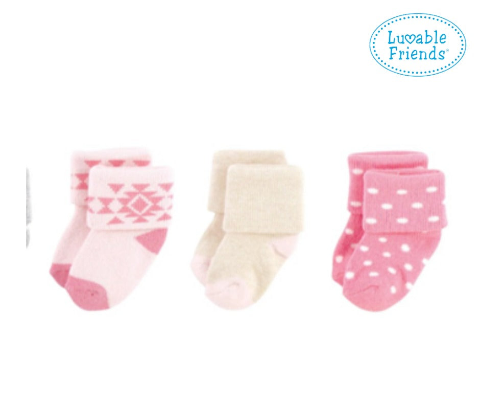 LUVABLE FREINDS PACK OF 3 SOCKS