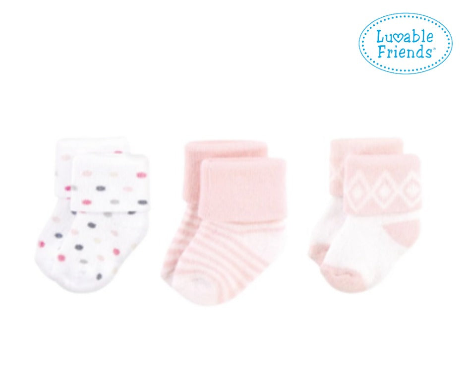 LUVABLE FREINDS PACK OF 3 SOCKS