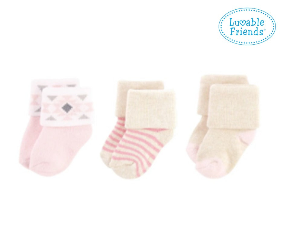 LUVABLE FREINDS PACK OF 3 SOCKS