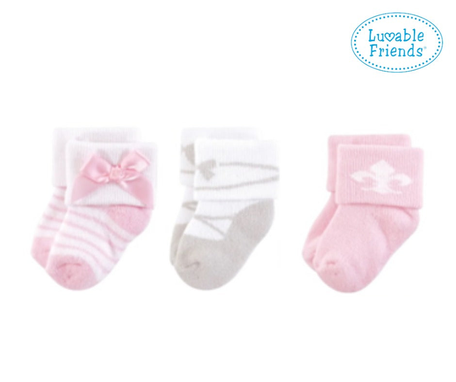 LUVABLE FREINDS PACK OF 3 SOCKS