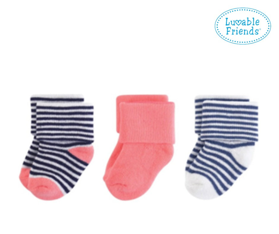 LUVABLE FREINDS PACK OF 3 SOCKS