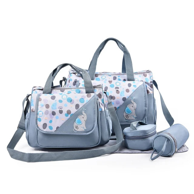 5 IN 1 Diaper Bag Set