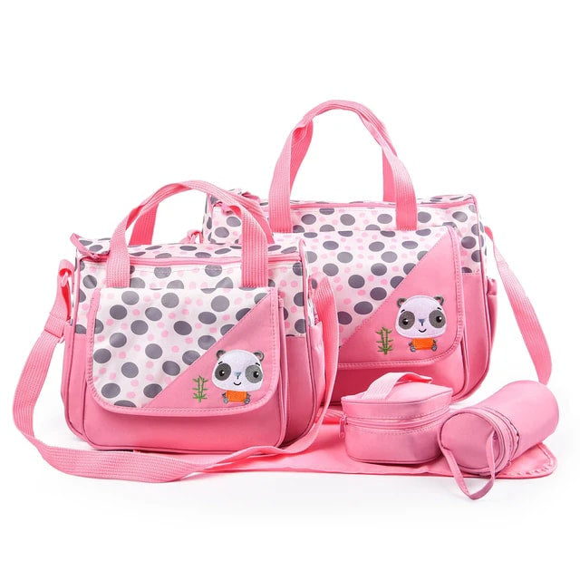 5 IN 1 Diaper Bag Set