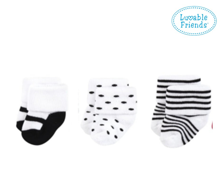 LUVABLE FREINDS PACK OF 3 SOCKS