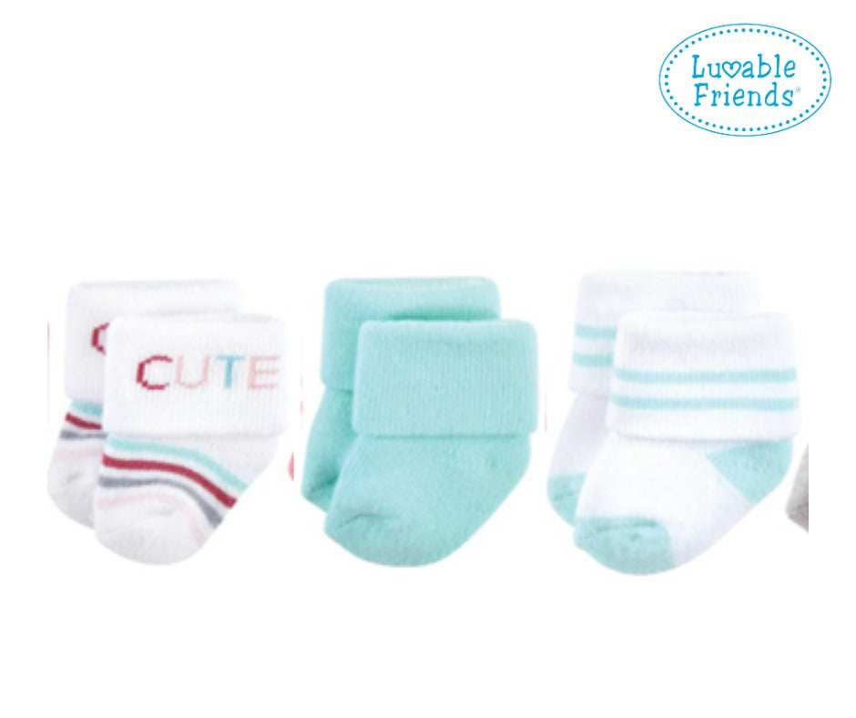 LUVABLE FREINDS PACK OF 3 SOCKS