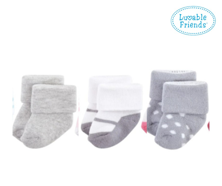 LUVABLE FREINDS PACK OF 3 SOCKS