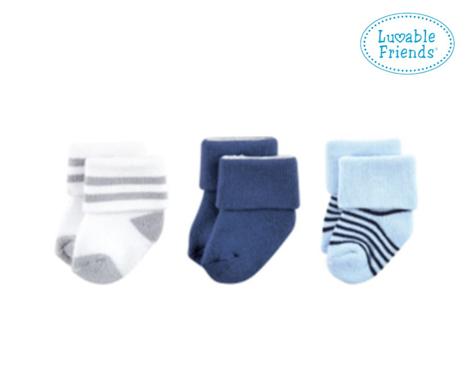 LUVABLE FREINDS PACK OF 3 SOCKS