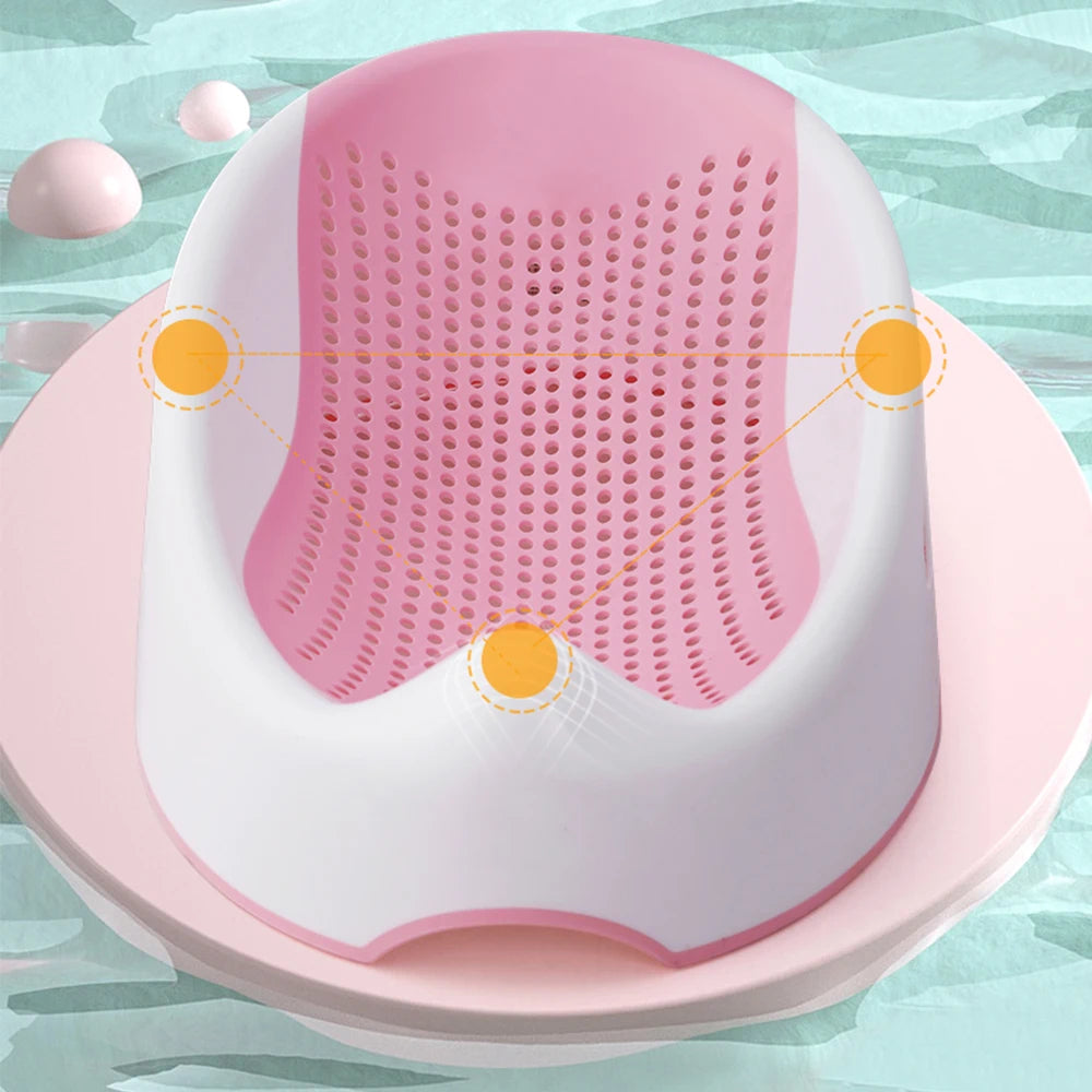 Thicken Non-slip Baby Bathtub with Shower Rack for Kids, Infants, and Newborns - Baby Shower Products