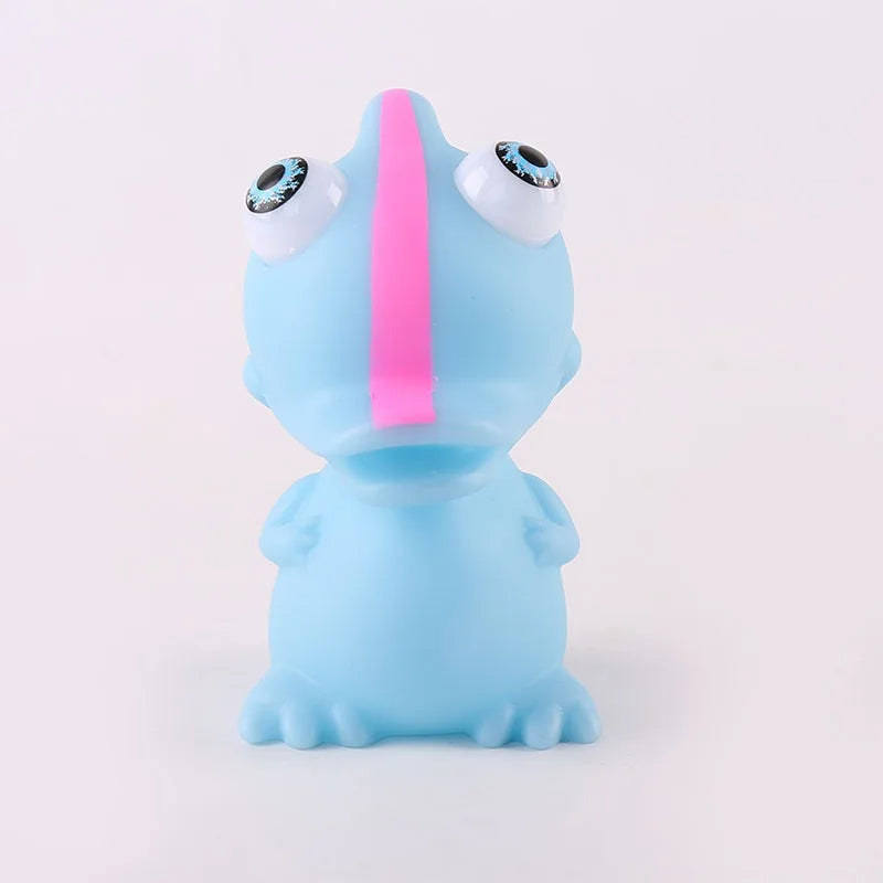 Eye Popping Kawaii Dinosaur Squishy Toys - Stress Relief for Kids & Adults