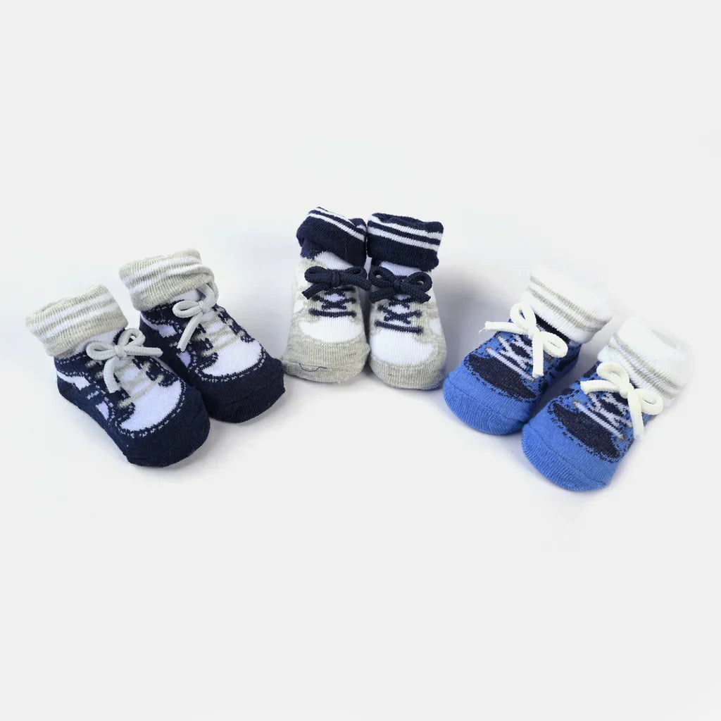 BABY BOY SOCKS PACK OF 3 GIFT SET