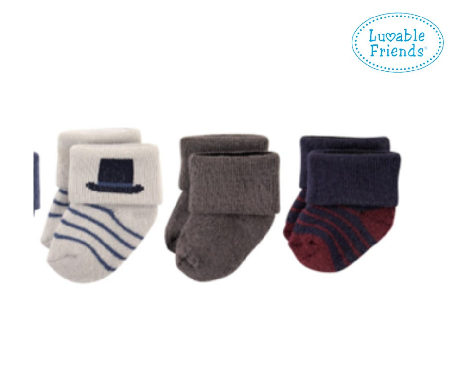 LUVABLE FREINDS PACK OF 3 SOCKS