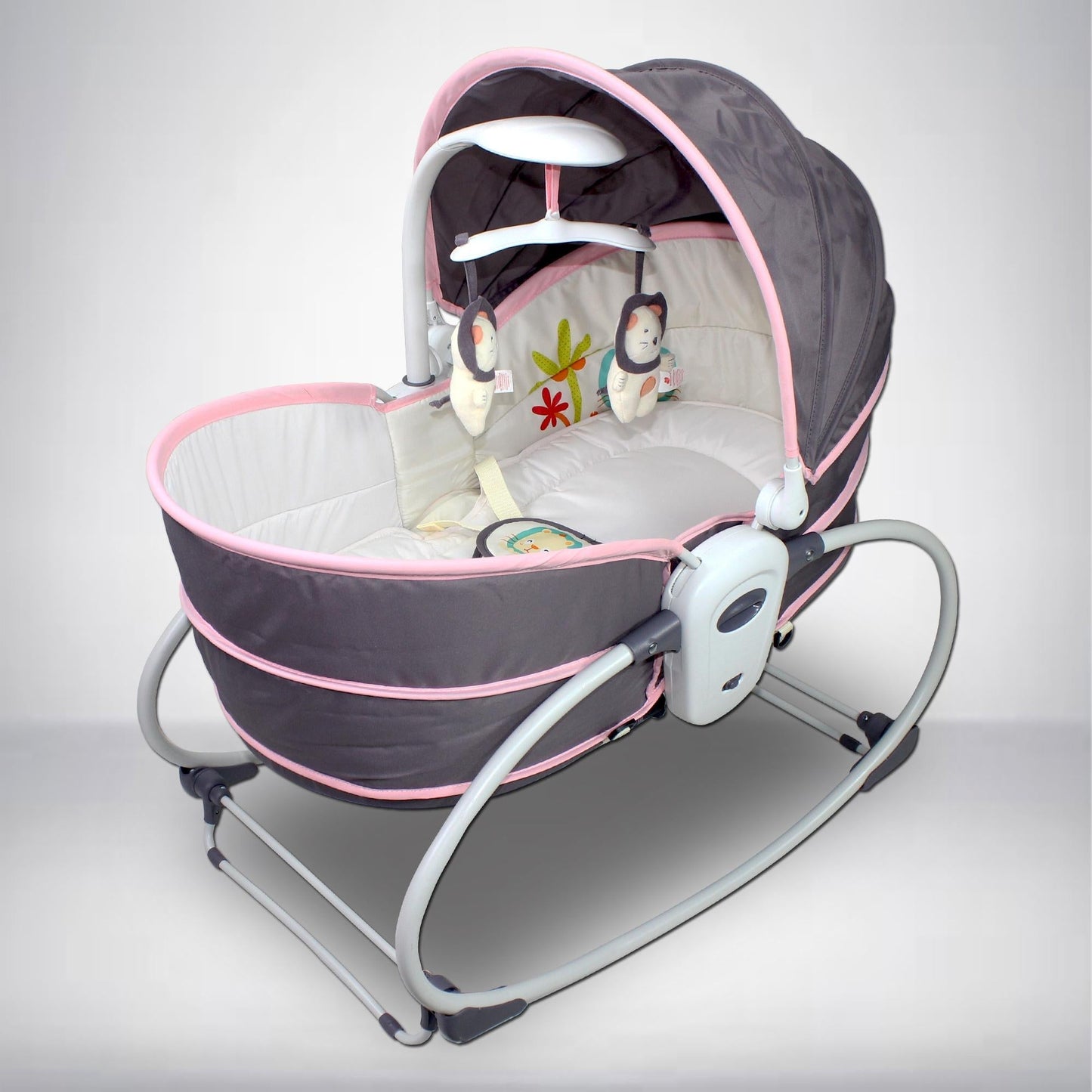 MASTELA 5 IN 1 BABY ROCKER - PINK