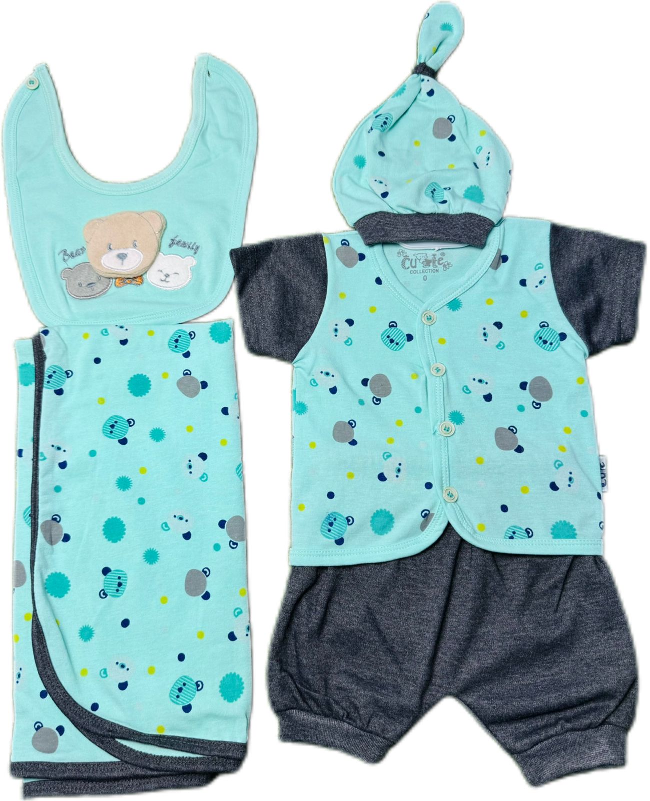 5-Piece Newborn Starter Baby Clothing Set