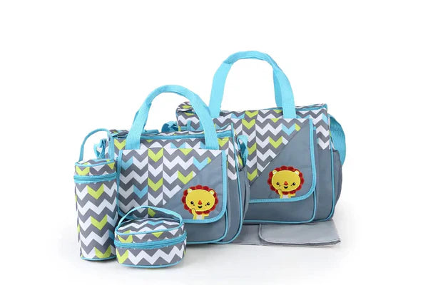 5 PCS Diaper Bag Dots - Sunshine