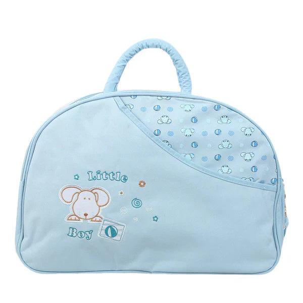 Baby Sunny Day Diapes Bag Puppy Light Blue