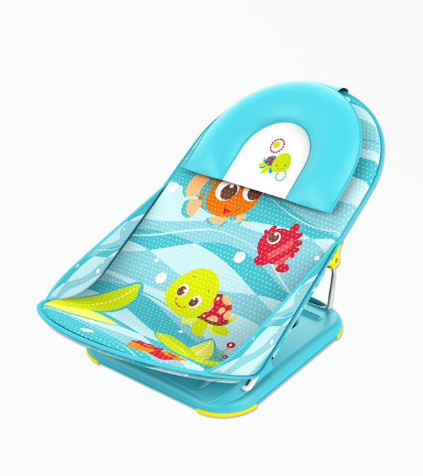 MASTELA BABY BATHER - AQUA ISLAND - BLUE