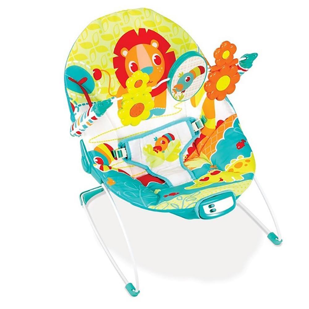 MASTELA BABY BOUNCER - LION PATTERN