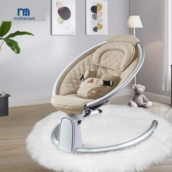 MOTHERCARE BASSINET & SWING- FAWN