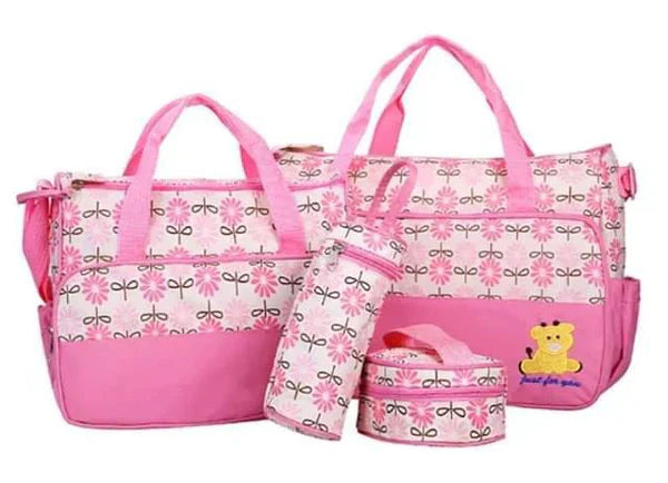 Baby Diaper Bag 5 Pcs