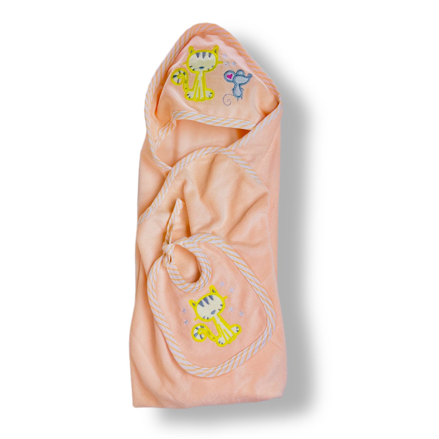 Summer Swaddle Blanket for Infants with Bib