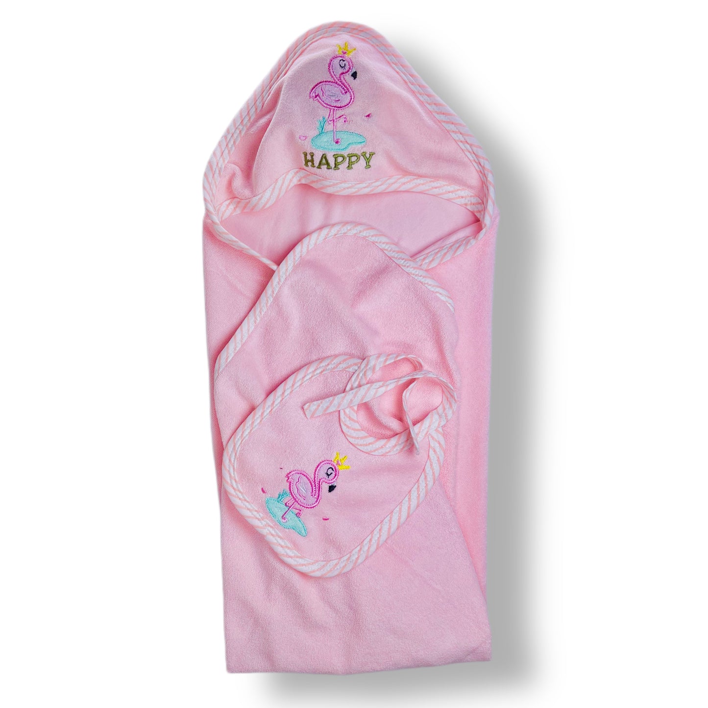 Summer Swaddle Blanket for Infants with Bib