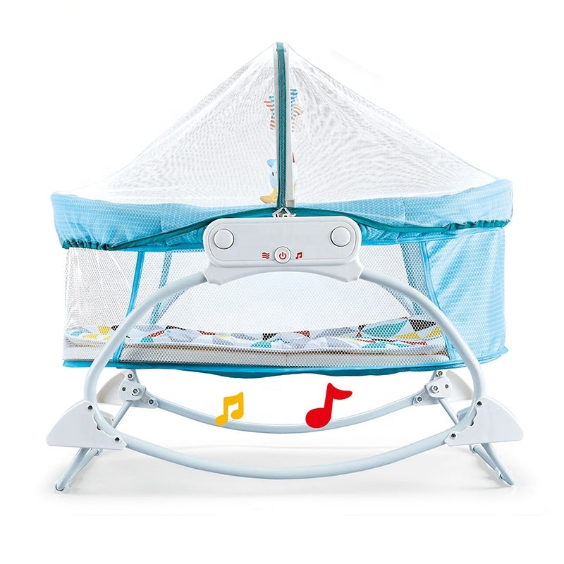 INFANTES 3 IN 1 MULTI FUNCTIONAL BASSINET - BLUE