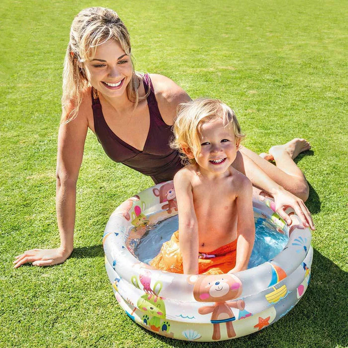 Intex Dino 3 Ring Baby Pool ( 24" D x 8 " H )