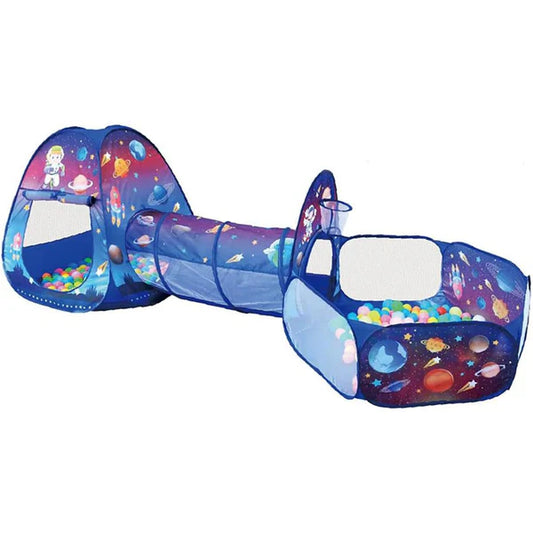 Infantes Kids Play Tent Galaxy Blue + Free 50 Balls