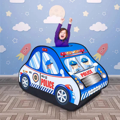 Kids Car Tent House + Free 50 Balls