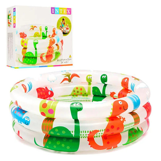 Intex Dino 3 Ring Baby Pool ( 24" D x 8 " H )