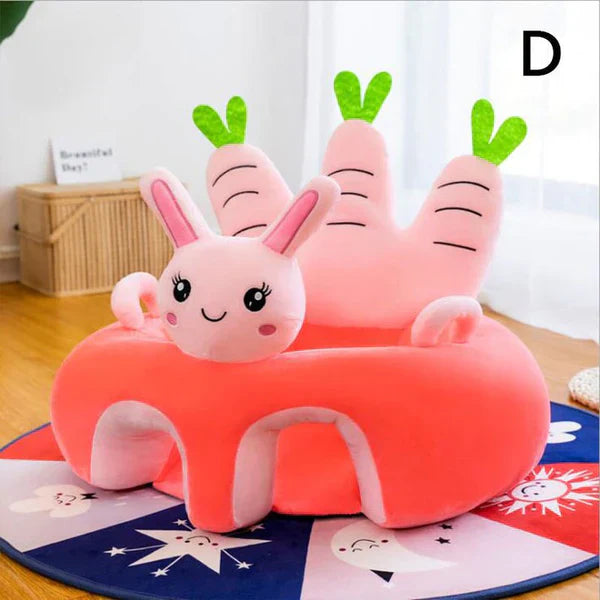 RABBIT HANDLES SUPPORT PLUSH FLOOR SEAT